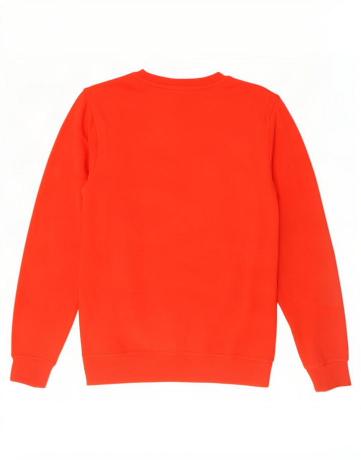 Nike Herren-Sweatshirt-Pullover aus mittelroter Baumwolle