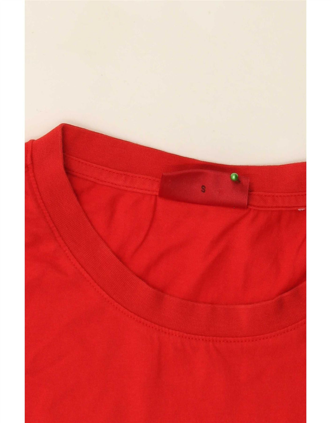 Hugo Boss Herren T-Shirt mit Grafik, Größe S, Rot