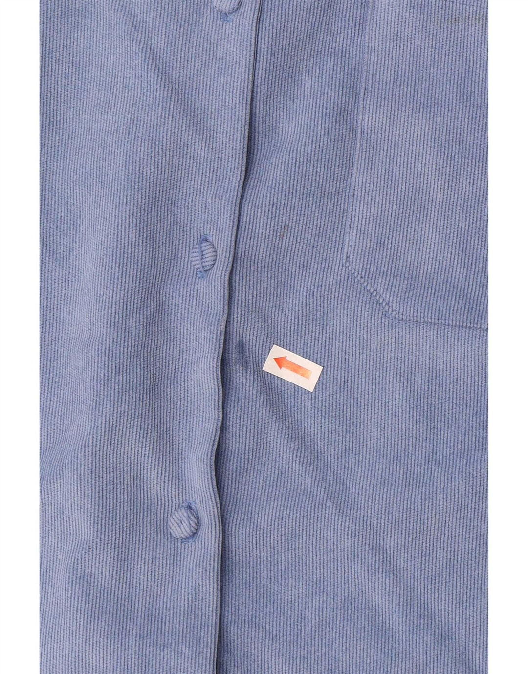 Zara Damen-Overshirt, übergroßes Hemd, UK 14, mittelblaues Polyester