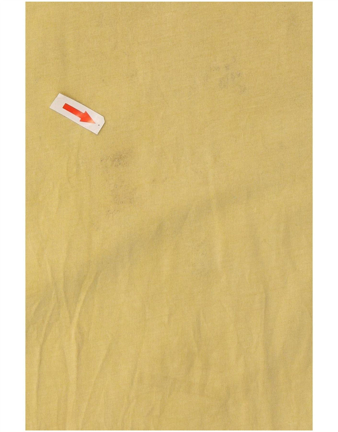 Volcom Herren Grafik-T-Shirt-Oberteil aus mittelgelber Baumwolle