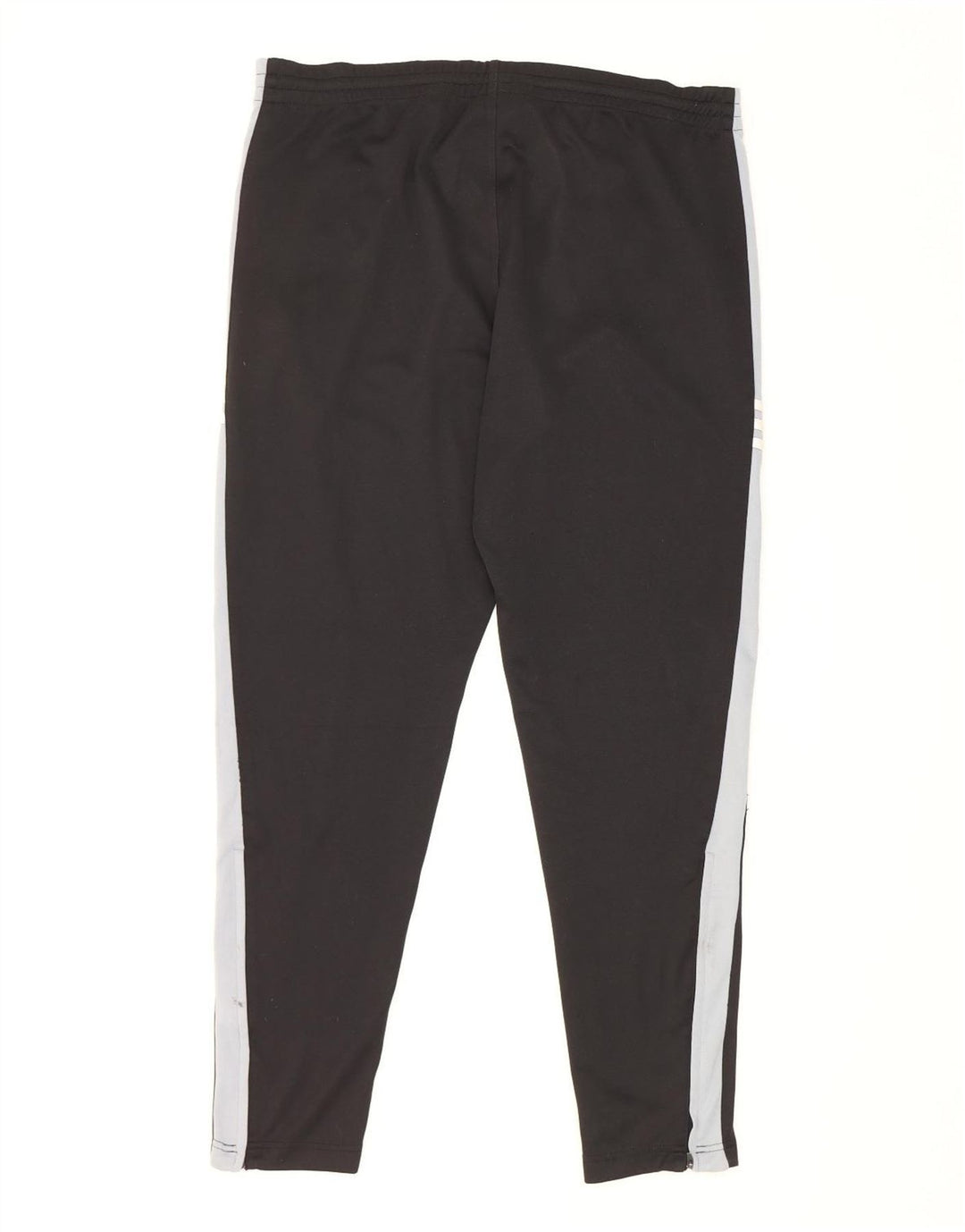 Adidas Herren-Trainingshose UK 40/42 Mittelschwarzes Colourblock-Polyester