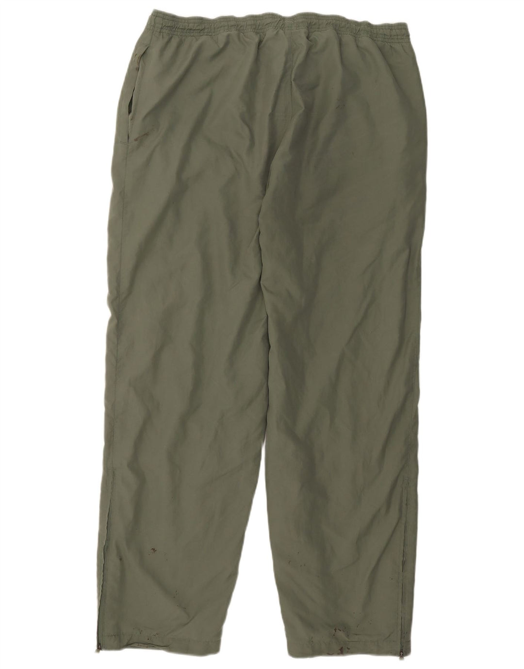 Adidas Herren-Trainingshose, Größe 44/46, groß, Khaki, Polyester