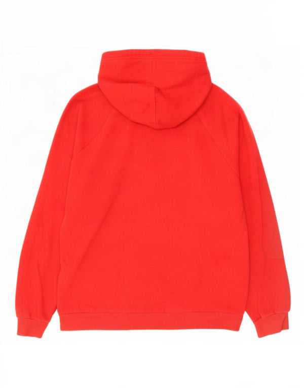 Under Armour Herren-Kapuzenpullover mit lockerer Passform, große rote Baumwolle