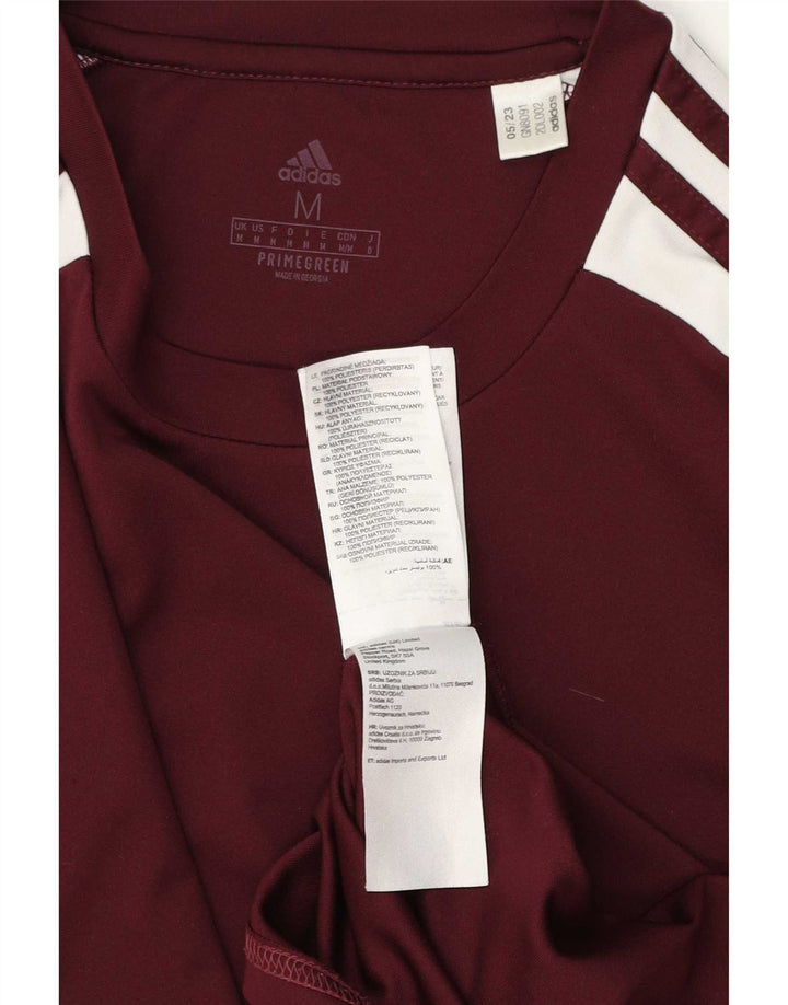 Adidas Herren Aeroready T-Shirt Top Medium Burgund Polyester