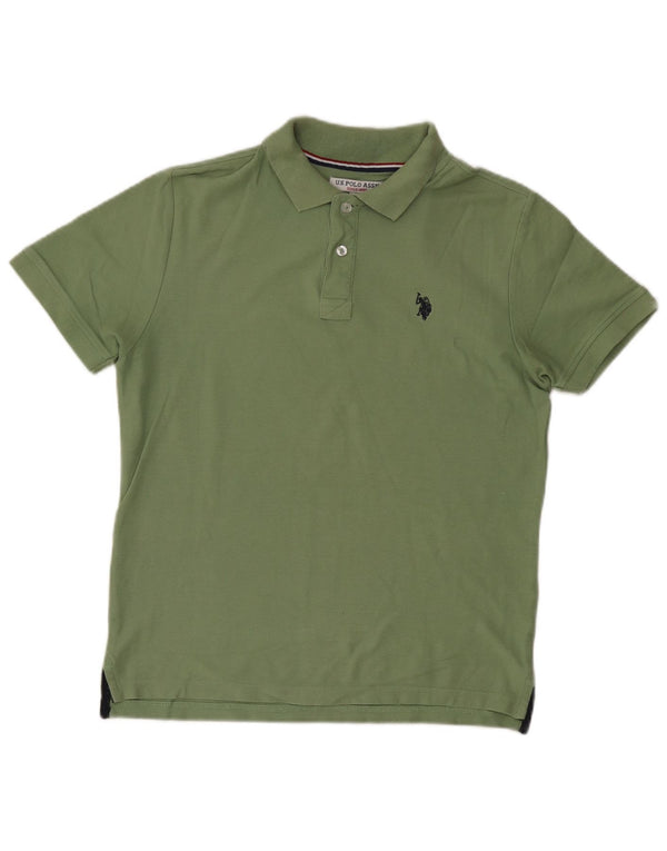 U.S. Polo Assn. Herren-Poloshirt, Größe S, Khaki, Baumwolle