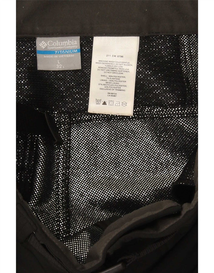 Columbia Herren-Titanium-Skihose, großes, schwarzes Polyester