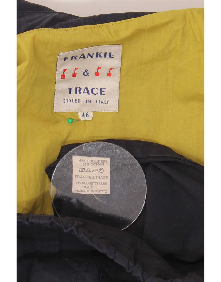 Frankie & Trace Herren Utility Jacke IT 46 Large Marineblau Polyester