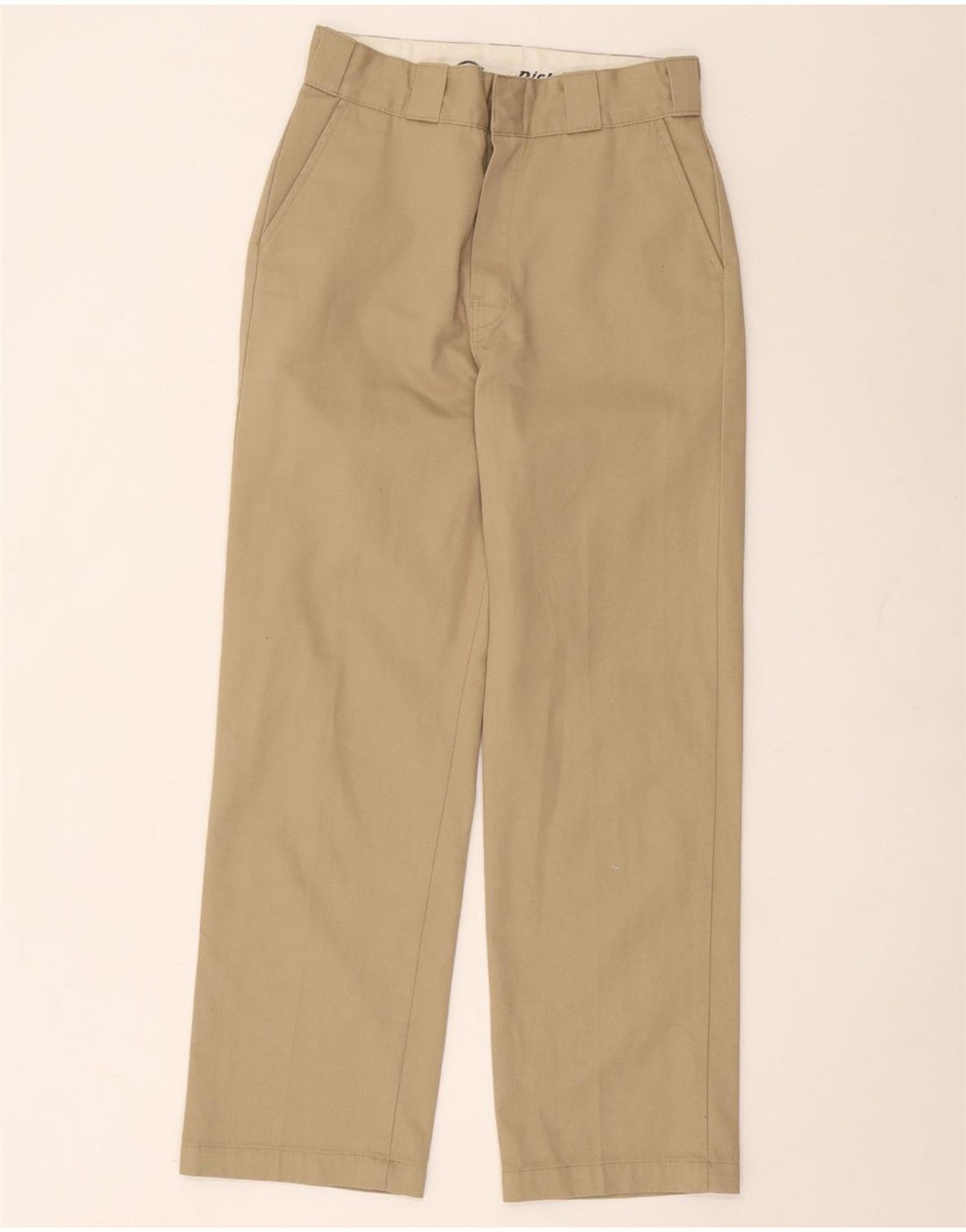 Dickies Gerade Chino-Hose für Damen W26 L27 Beige Polyester