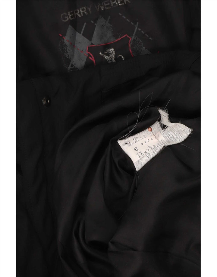 Gerry Weber Damen Wattierte Jacke UK 14 Large Schwarz