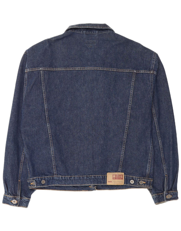 Mustang Herren Jeansjacke UK 42 XL Marineblau Baumwolle