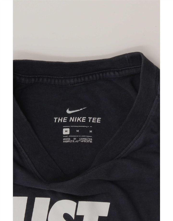 Nike Herren-T-Shirt mit Grafik, mittelgroß, Marineblau