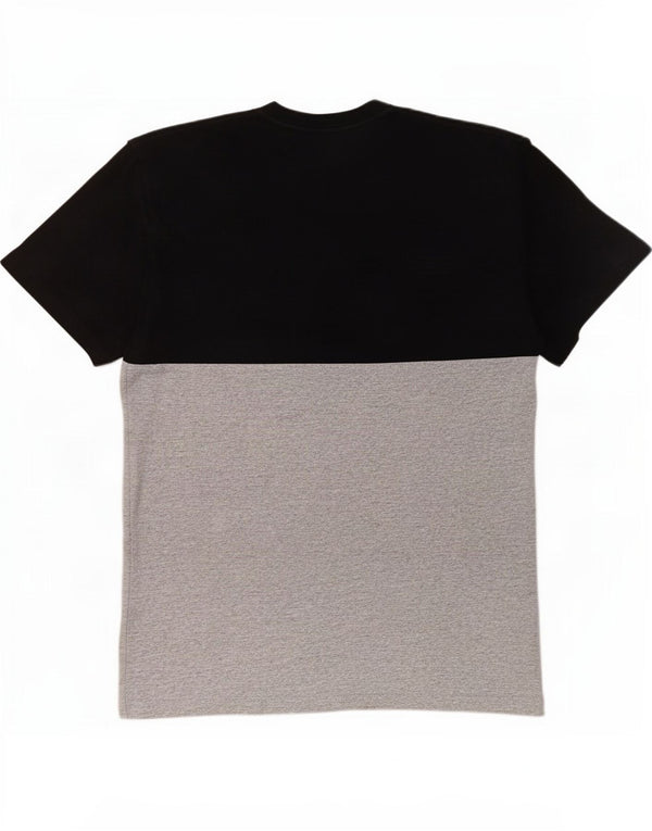 Vans Herren-T-Shirt mit klassischer Passform, Mittelschwarz, Colourblock-Baumwolle