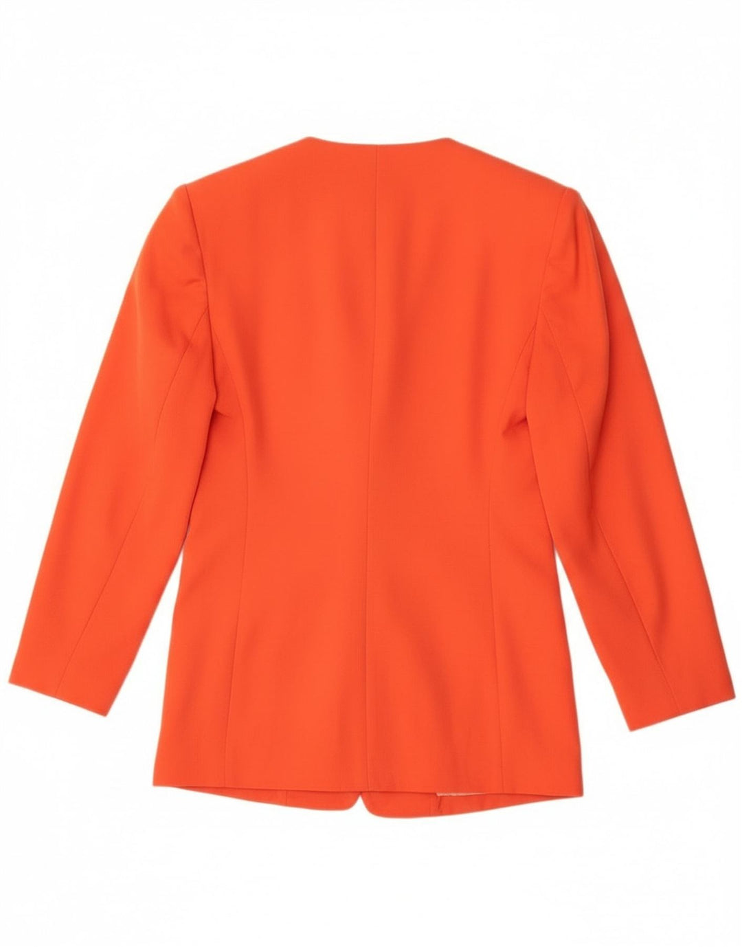 Issima Damen 5-Knopf-Blazerjacke UK 12 Mittelorange