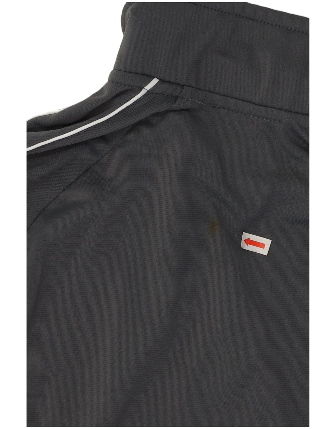 Nike Damen-Trainingsanzugoberteil mit Grafik, Größe S, Grau, Polyester