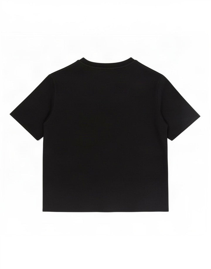 Zara Damen Bluse Top UK 10 Small Schwarze Baumwolle