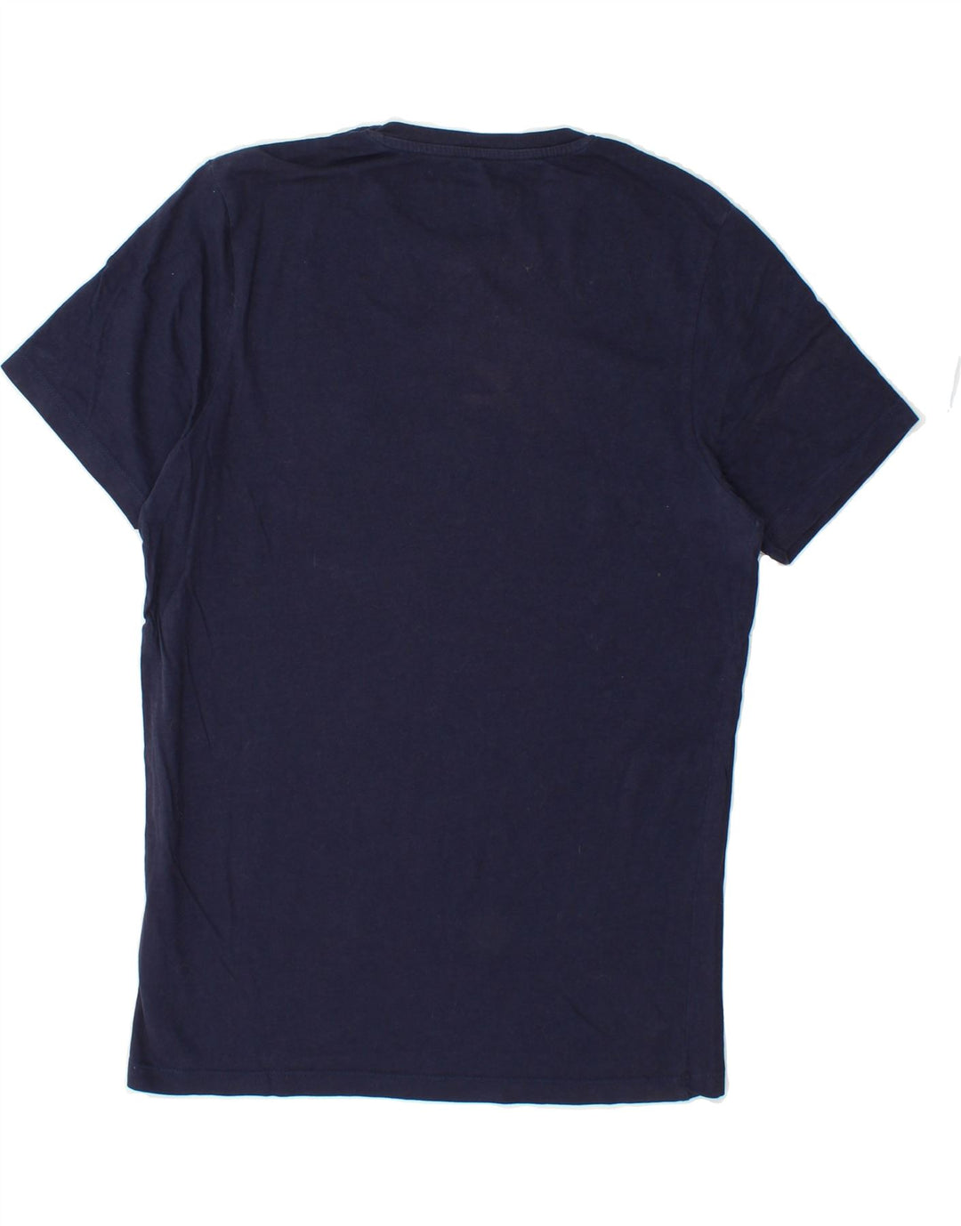 JACK & JONES Mens Graphic T-Shirt Top Medium Navy Blue Cotton Vintage Jack & Jones and Second-Hand Jack & Jones from Messina Hembry 