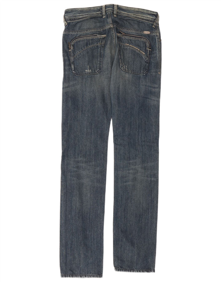Diesel Herren Poiak Distressed Slim Jeans W28 L34 Blaue Baumwolle