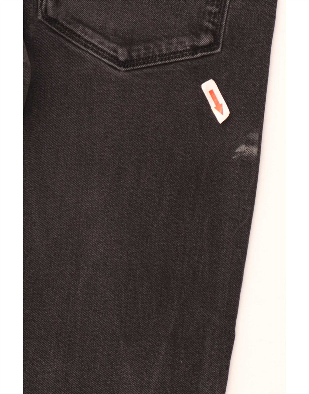 Replay Herren Slim Jeans W32 L27 Schwarze Baumwolle