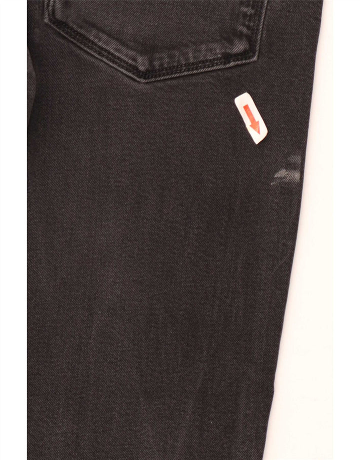 Replay Herren Slim Jeans W32 L27 Schwarze Baumwolle
