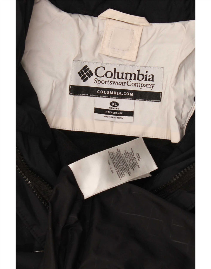Columbia Damen Interchange Windjacke UK 18 XL Schwarz Colourblock