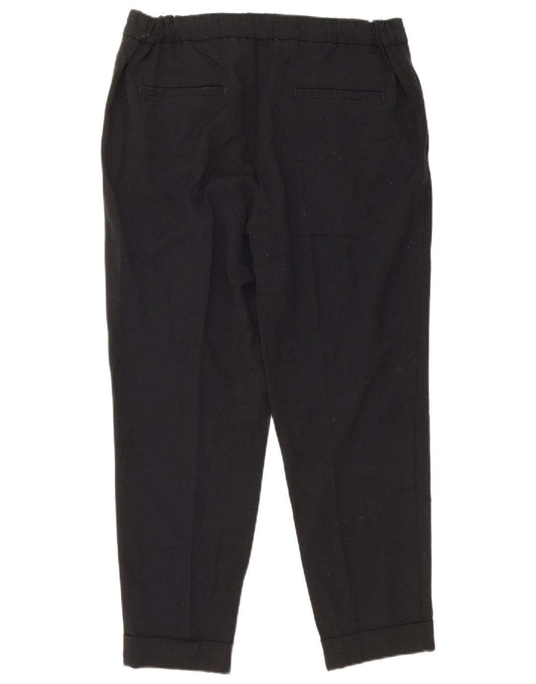 Marks & Spencer Damen Slim Cropped-Hose UK 12 Medium W30 L25 Schwarz