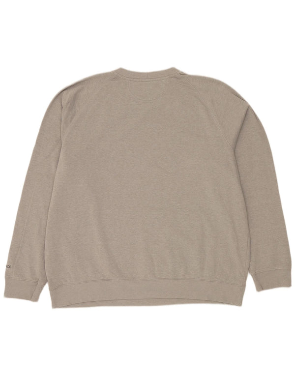 Carhartt Herren Relaxed Fit Sweatshirt Pullover 2XL Grau gefleckte Baumwolle