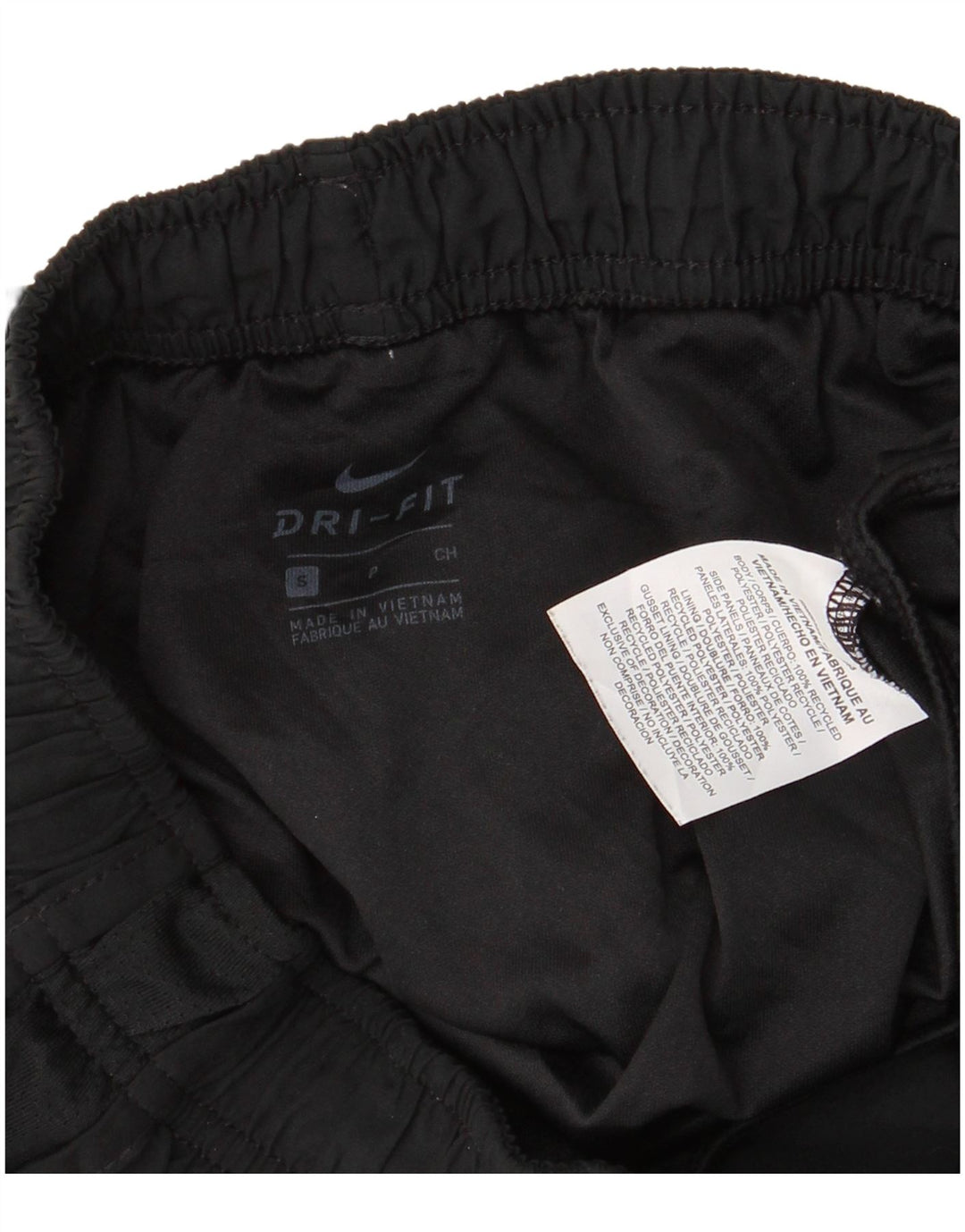 NIKE Damen Dri Fit Sport Shorts UK 10 Small Schwarz Polyester