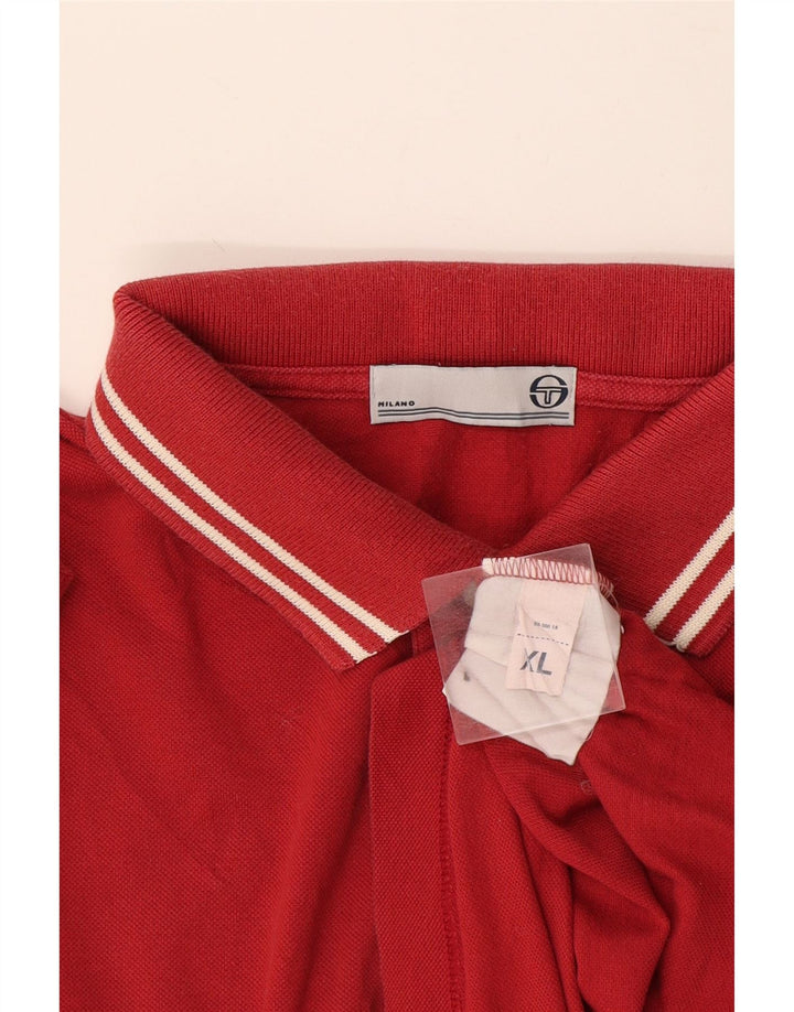 Sergio Tacchini Herren Poloshirt XL Rot