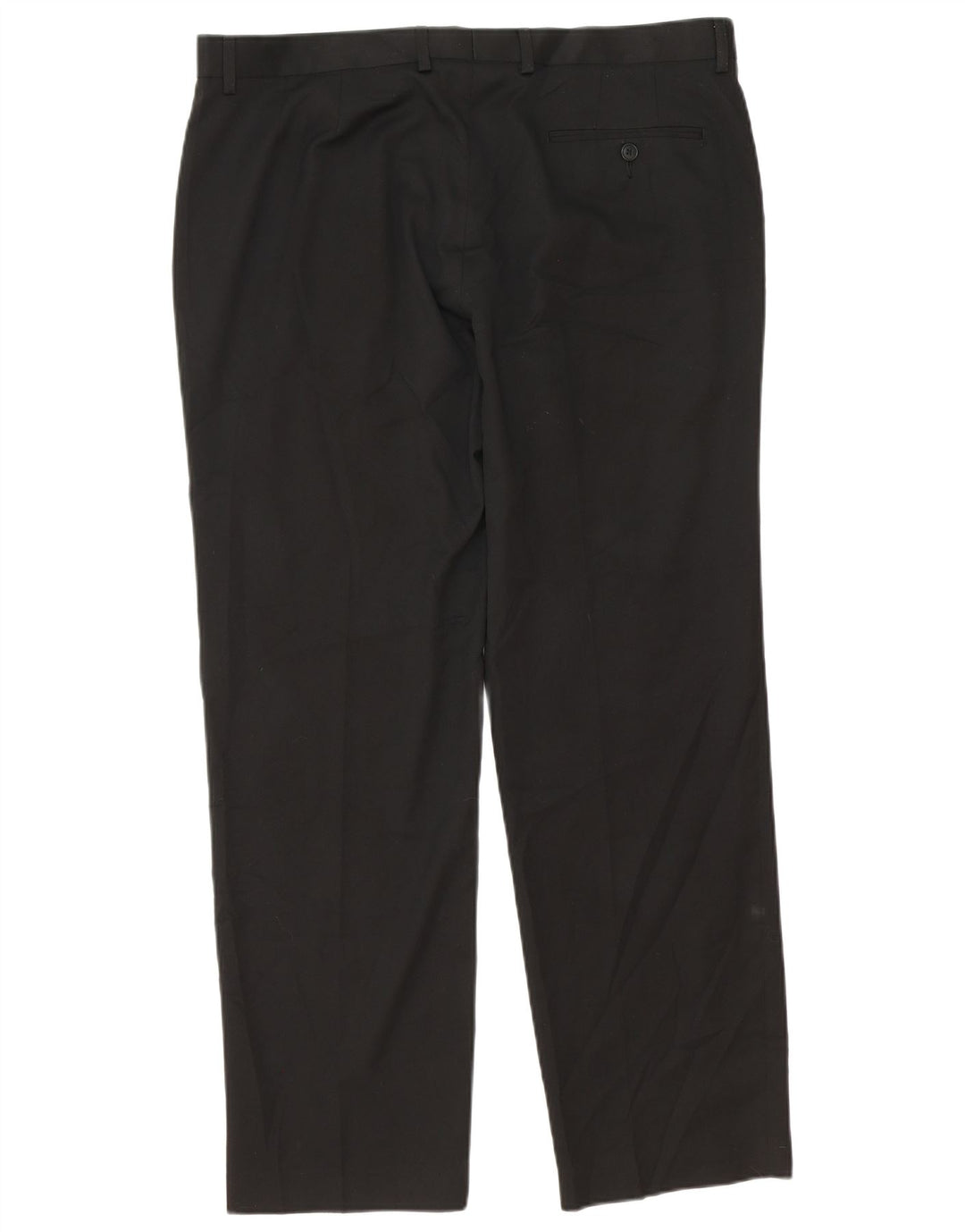 Marks & Spencer Herren-Anzughose, konisch zulaufend, W38, L31, Schwarz, Polyester, klassisch