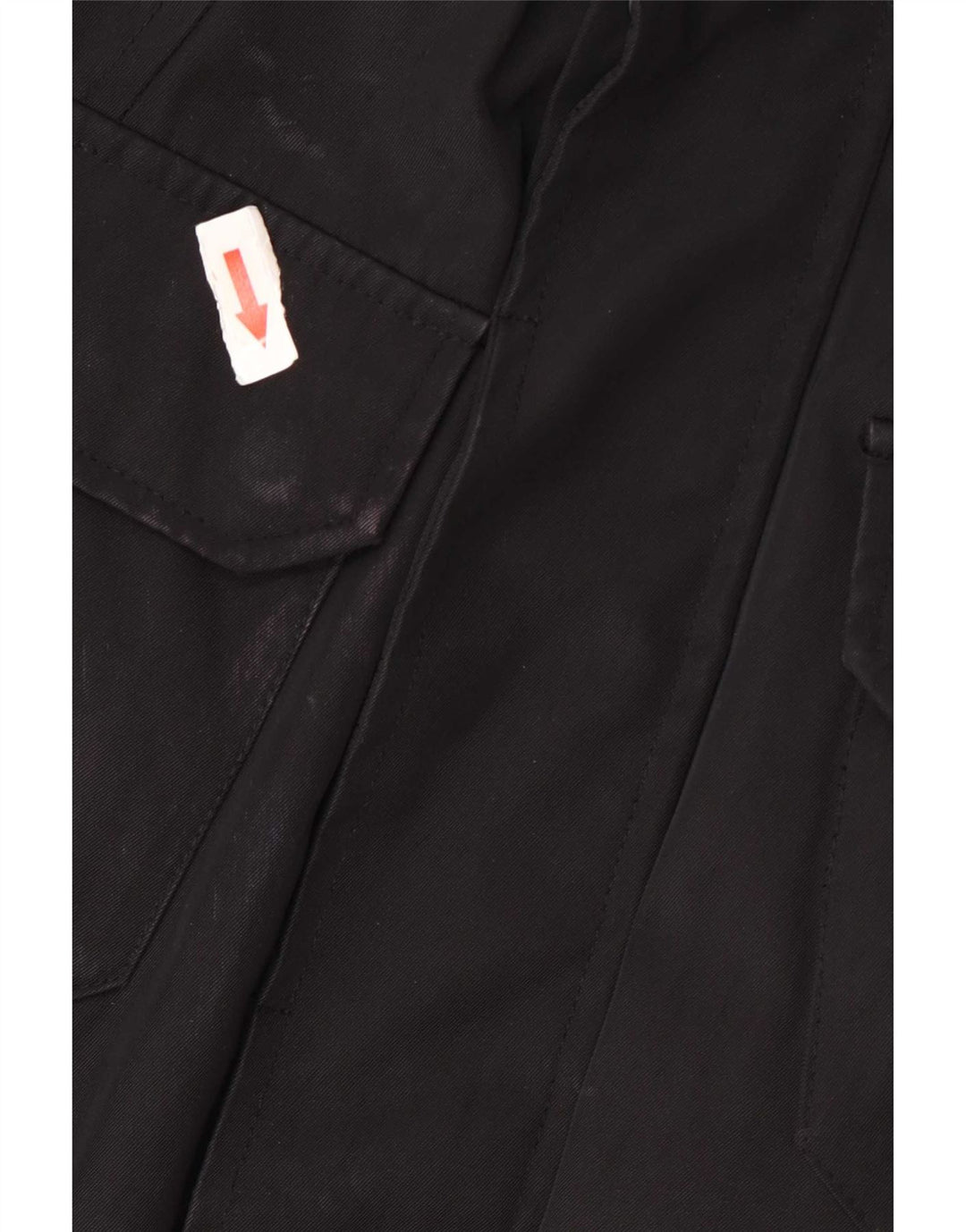 Bomboogie Herren Militär-Utility-Jacke UK 40 Large Schwarz Polyester