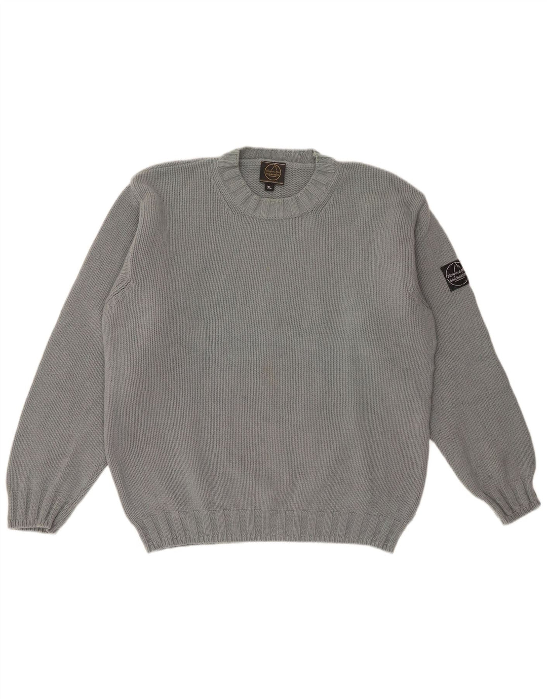 Murphy & Nye Herren-Pullover mit Rundhalsausschnitt, XL, Grau