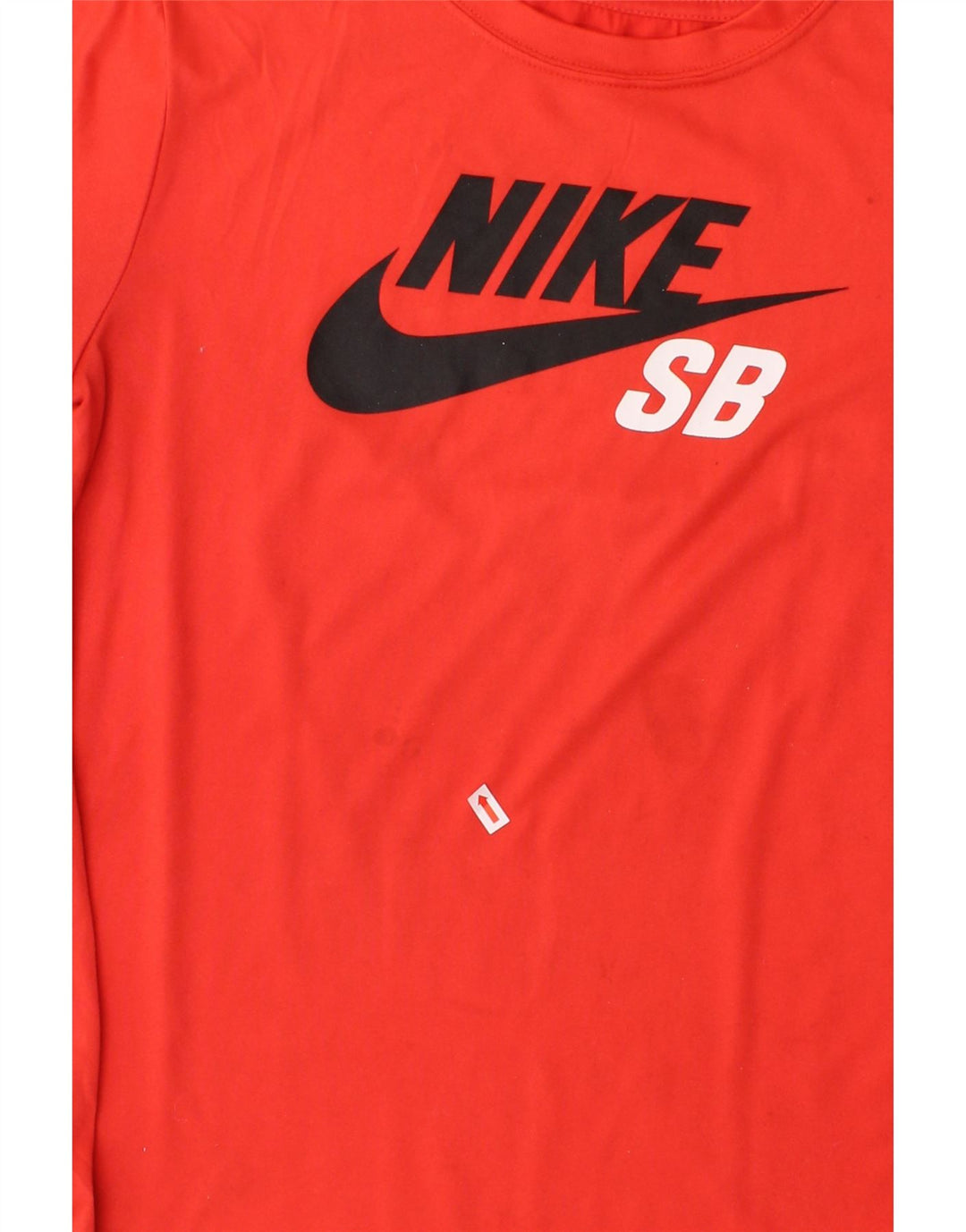 NIKE Mens Graphic T-Shirt Top Small Red Vintage Nike and Second-Hand Nike from Messina Hembry 