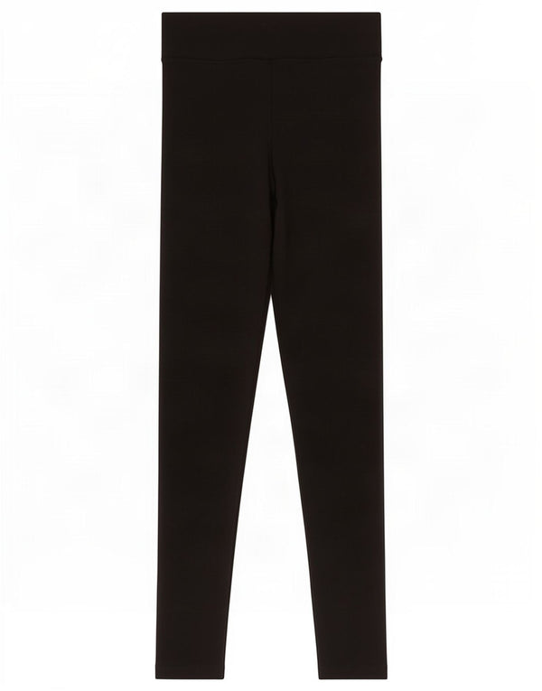 Topshop Damen Leggings UK 8 Small Schwarze Viskose