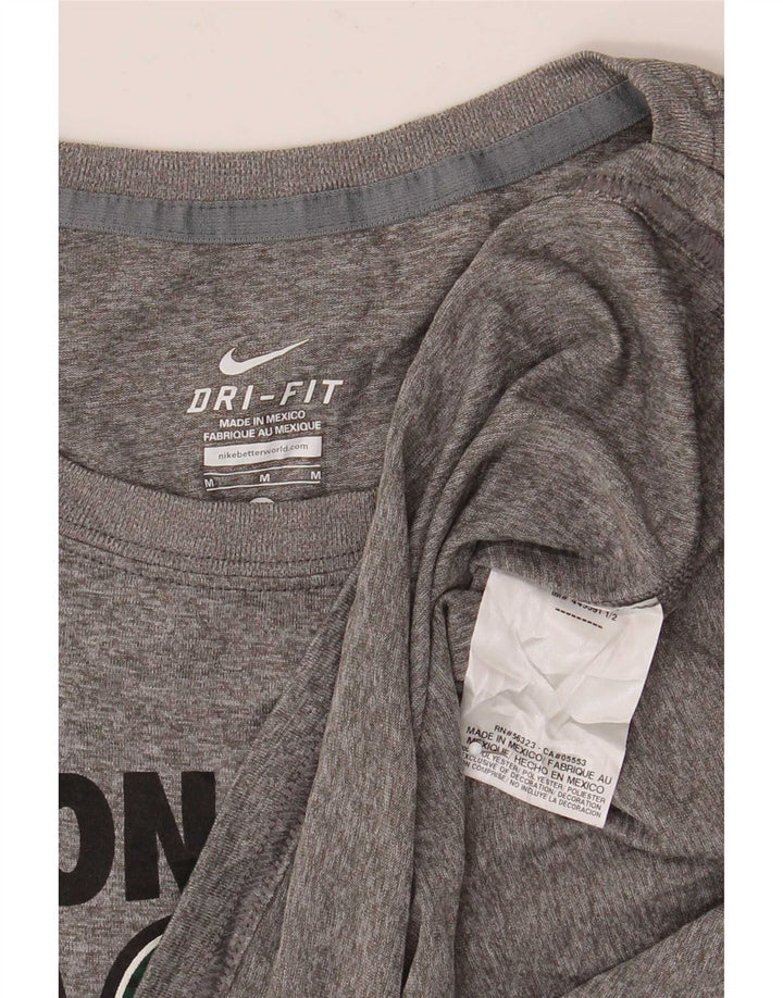 Nike Herren Zionsville Eagles Graphic Top Langarm Mittelgrau meliert