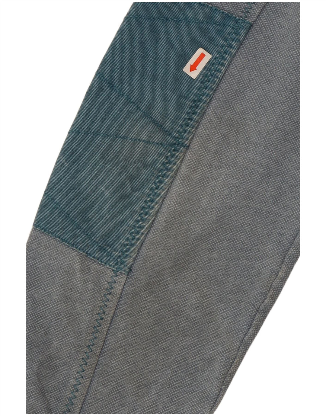 Fat Face Herren-Sweatshirt mit Reißverschluss am Hals, groß, aus blauer Baumwolle