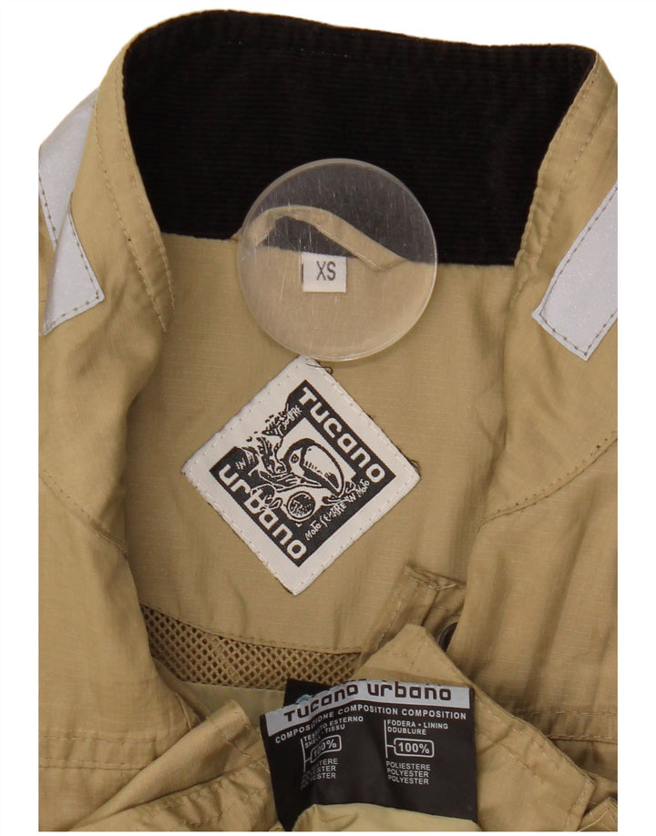 Tucano Urbano Damen Übergroße Utility-Jacke UK 6 XS Beige Polyester