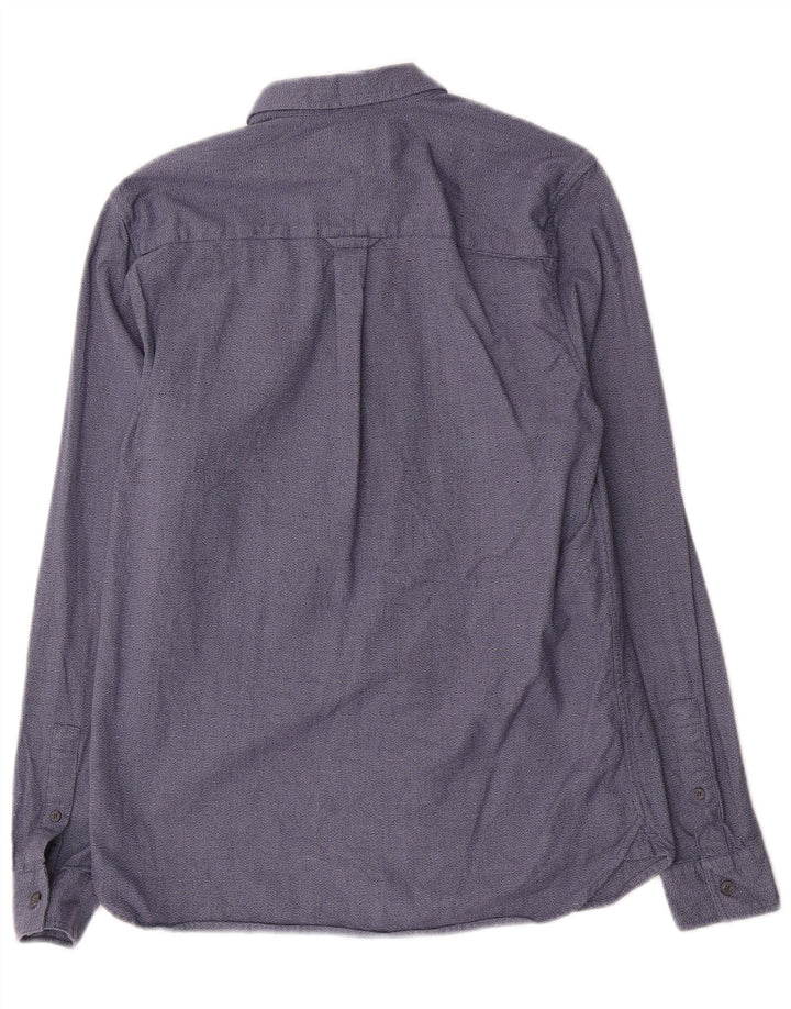 Lyle & Scott Herrenhemd, Größe S, Blau, Baumwolle