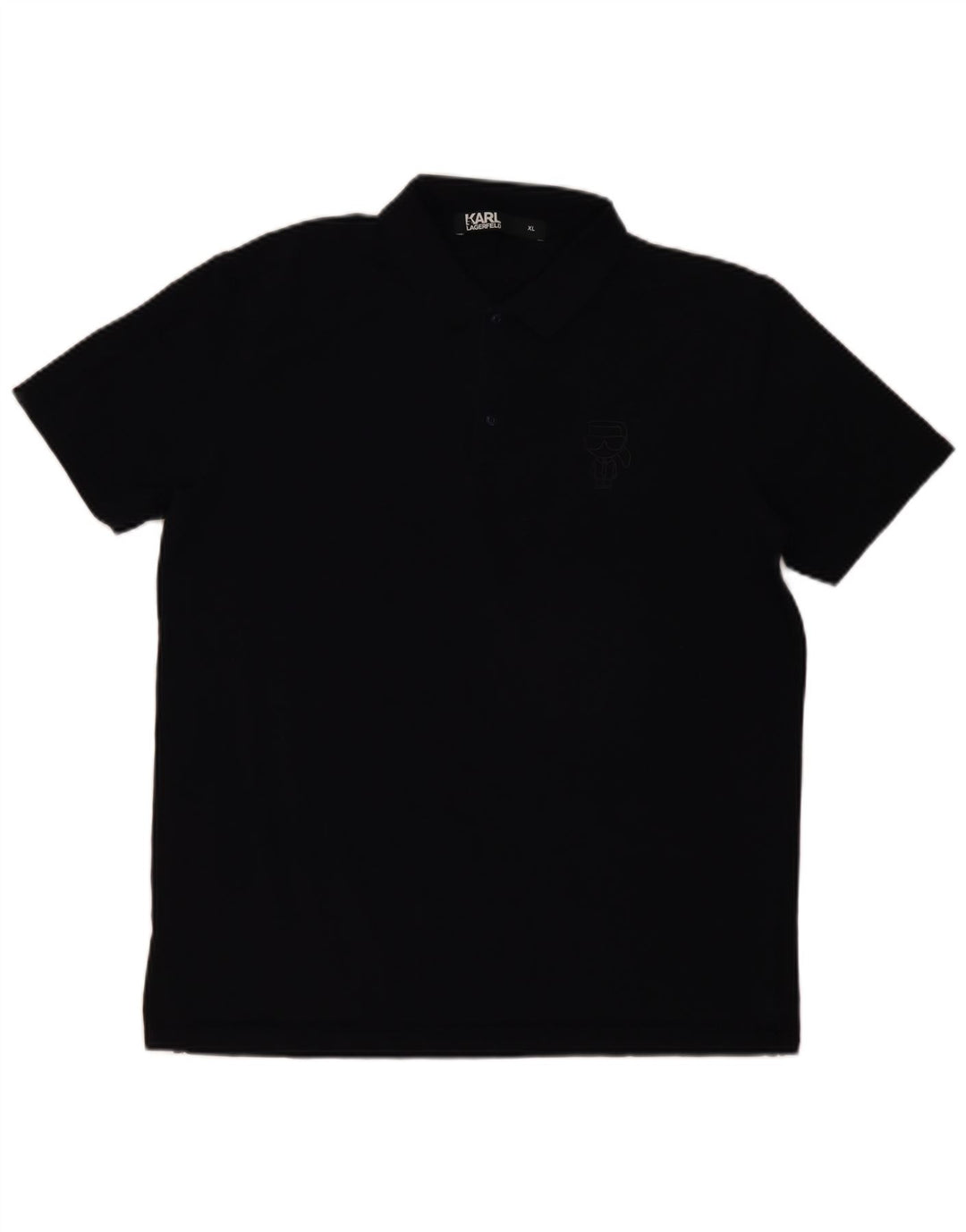 Karl Lagerfeld Herren Poloshirt XL Marineblau