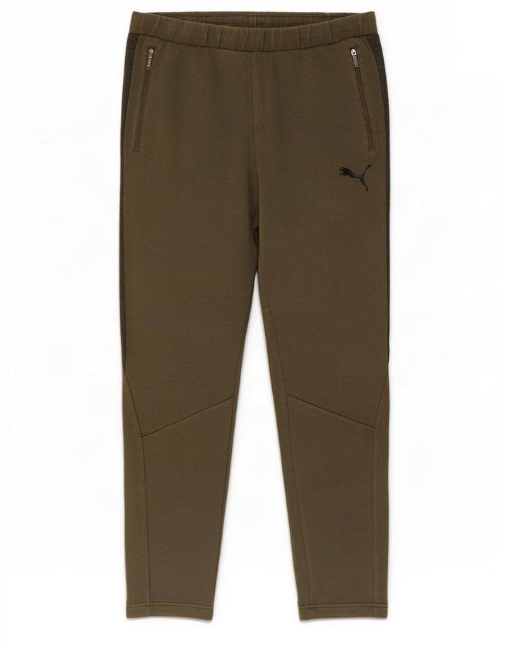 Puma Herren-Trainingshose, groß, Khaki, Baumwolle