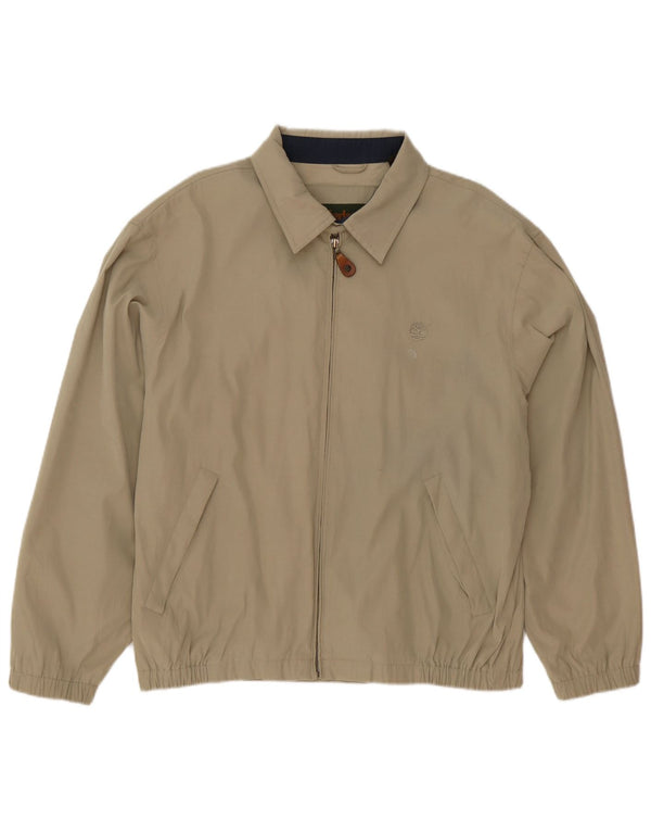 Timberland Herren Bomberjacke UK 38 Medium Beige Polyester