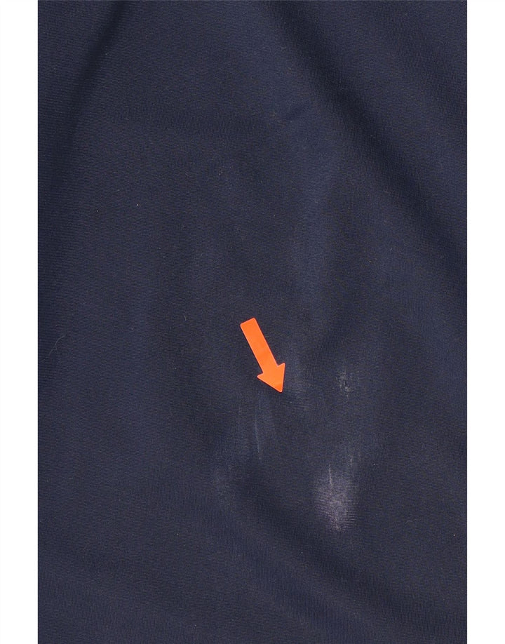 NIKE Jungen-Trainingshose, 12–13 Jahre, Größe L, Marineblau, Farbblock