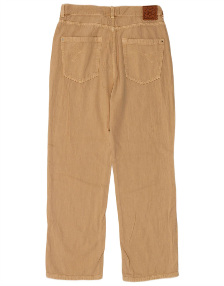 Marella Damen Mom Tapered Jeans W28 L26 Beige