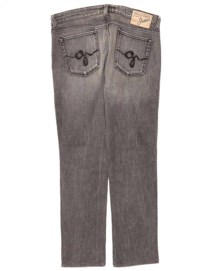 Guess Damen Slim Jeans W31 L28 Grau