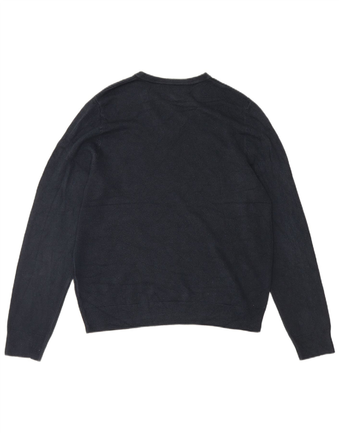 Marks & Spencer Herren-Pullover mit V-Ausschnitt, groß, Marineblau, Acryl