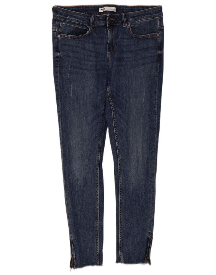 Zara Damen Skinny Jeans EU 40 Medium W30 L27 Blau