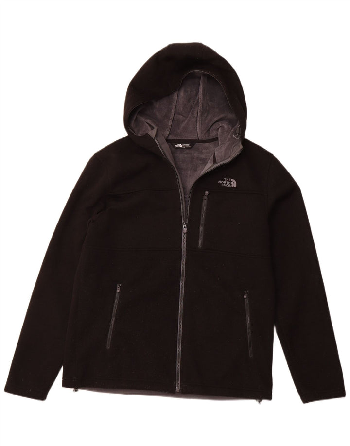 THE NORTH FACE Herren-Strickjacke mit Kapuze, mittelschwarz, Polyester