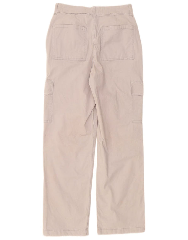 Hollister Damen Cargohose „Dad High Waist“ US 2 XS W26 L28 Grau