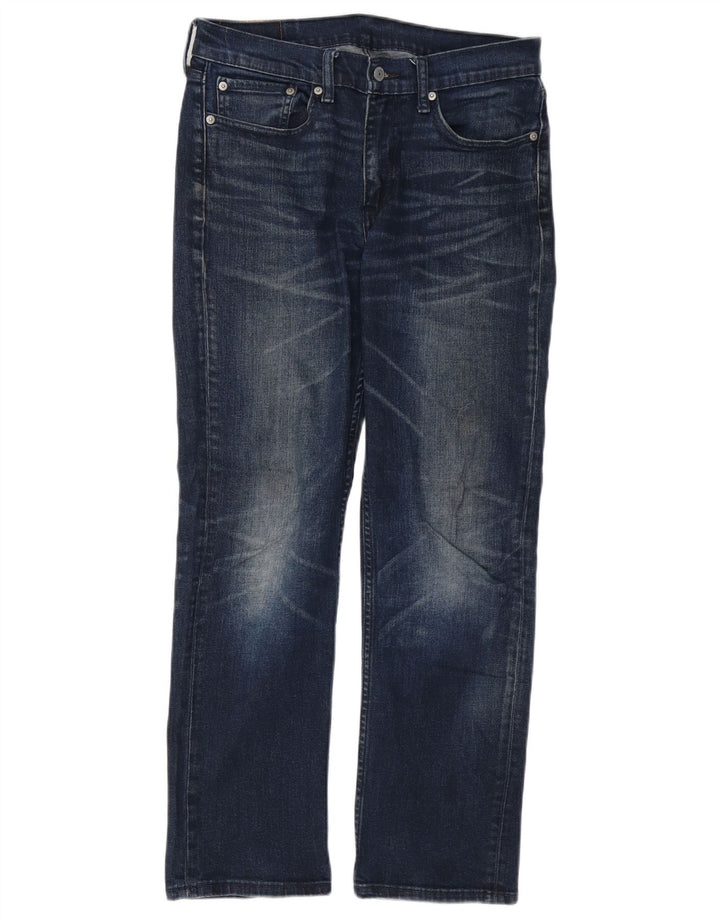 Levi's Herren 514 Straight Jeans W31 L30 Blaue Baumwolle