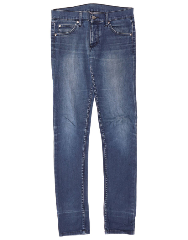 CHEAP MONDAY Damen Skinny Jeans W28 L32 Blaue Baumwolle