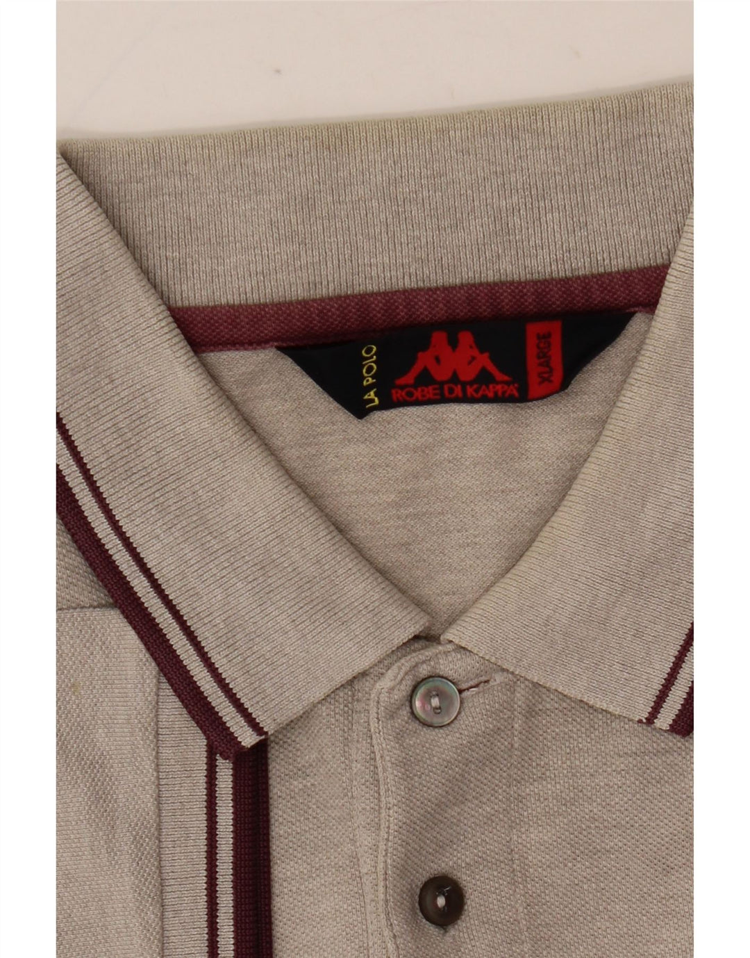 Kappa Herren Poloshirt XL Grau